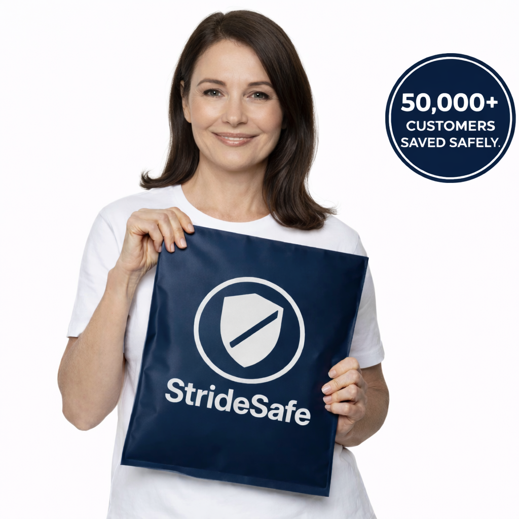 StrideSafe™ Multifunctionele anti-diefstal crossbodytas
